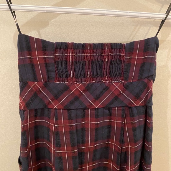 Guess Plaid Strapless Dress - Picture 3 of 5